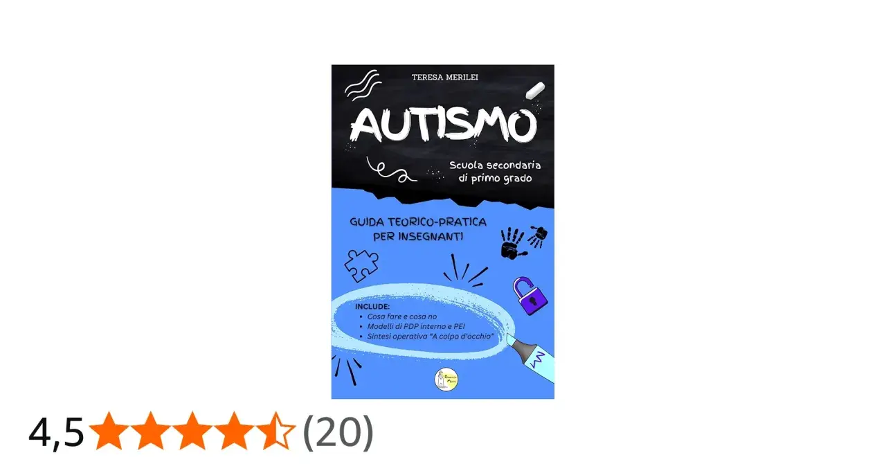Guida teorico-pratica per insegnanti sull'autismo nella scuola secondaria di primo grado, con attività e strumenti utili.