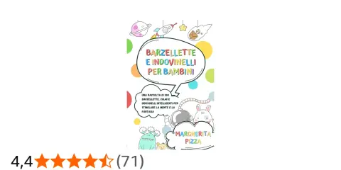 Barzellette e indovinelli per bambini: una raccolta colorata con simpatici personaggi, razzi e pianeti. Stimola la mente e la fantasia!