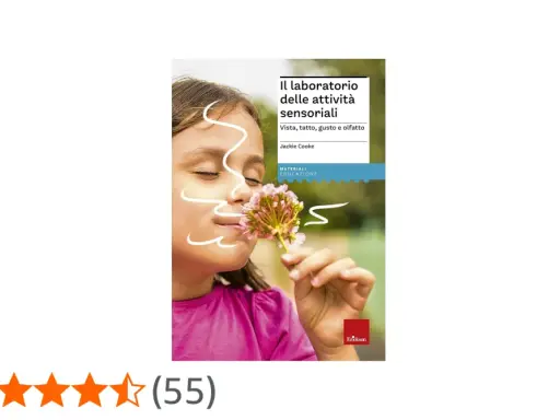 Bambina annusa un fiore, ispirazione per attività sensoriali per disabili gravi. Esplorare vista, tatto, gusto e olfatto.