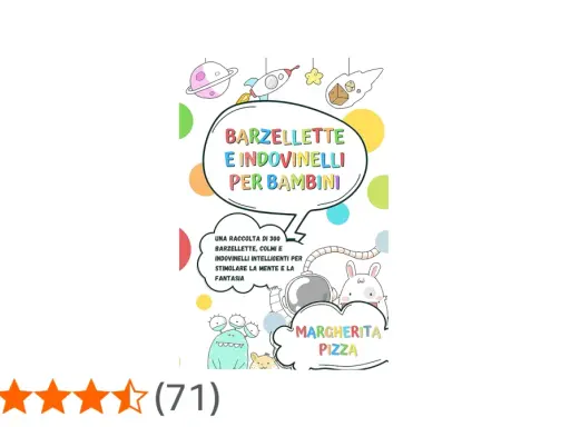Barzellette e indovinelli per bambini: una raccolta colorata con simpatici personaggi, razzi e pianeti. Stimola la mente e la fantasia!