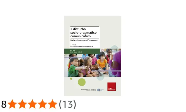Copertina libro "Il disturbo socio-pragmatico comunicativo" con bambini in classe. Valutazione e intervento.